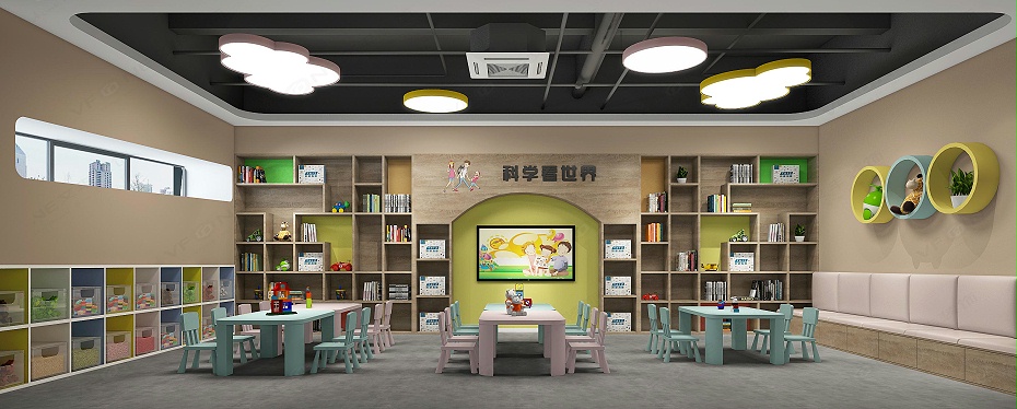 深圳教育空間裝修設計公司-文豐裝飾