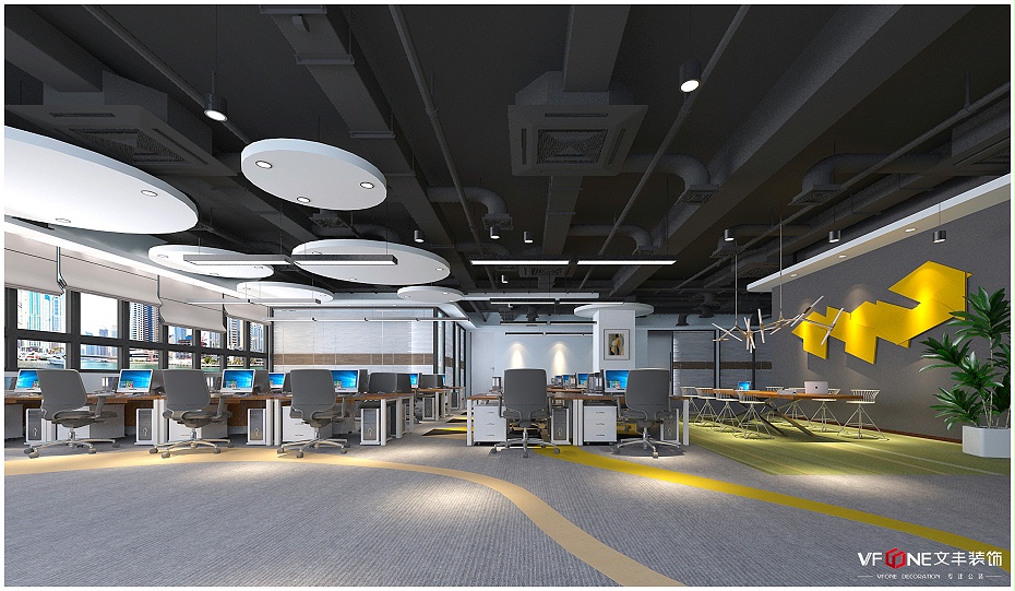 深圳金融辦公室裝修效果圖