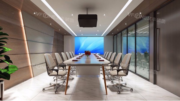 光明裝修公司—如何用裝飾辦公室層次感如何凸顯