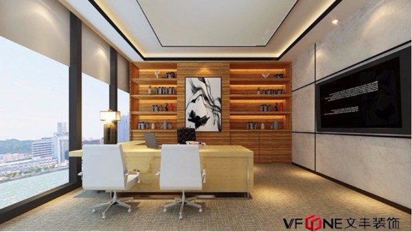 總經(jīng)理辦公室效果圖—辦公室的三個特點