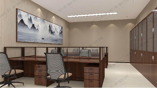 深圳辦公室裝修_福田區(qū)企業(yè)裝修效果圖_辦公室裝修設(shè)計實景圖
