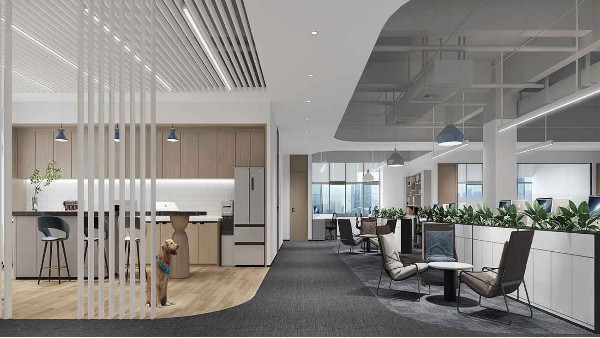 公司茶水間效果圖設(shè)計(jì)-寶安區(qū)企業(yè)裝修效果圖-深圳文豐裝飾