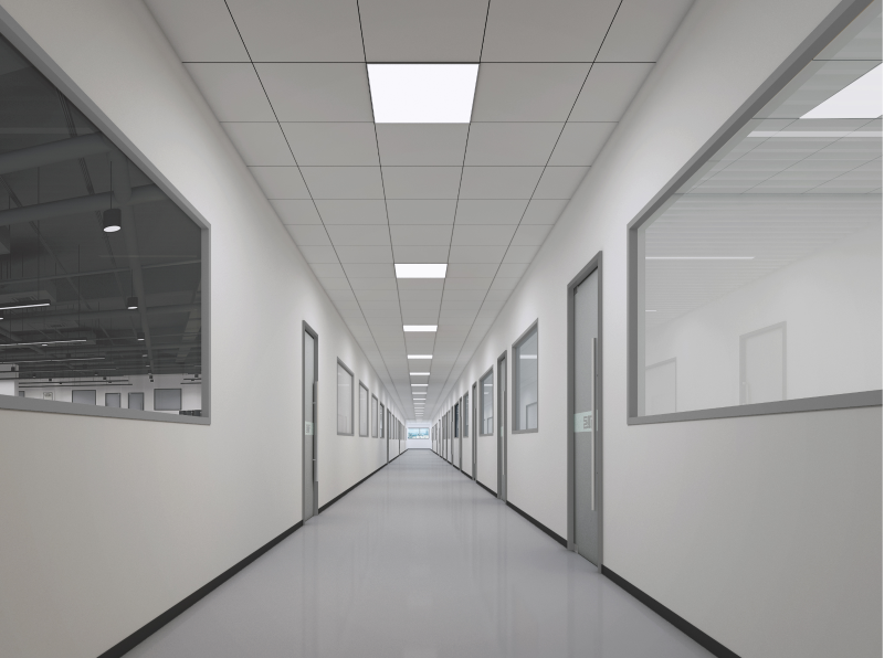 廠房車(chē)間過(guò)道效果圖案例