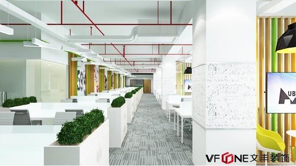 深圳辦公室裝修設(shè)計實景圖