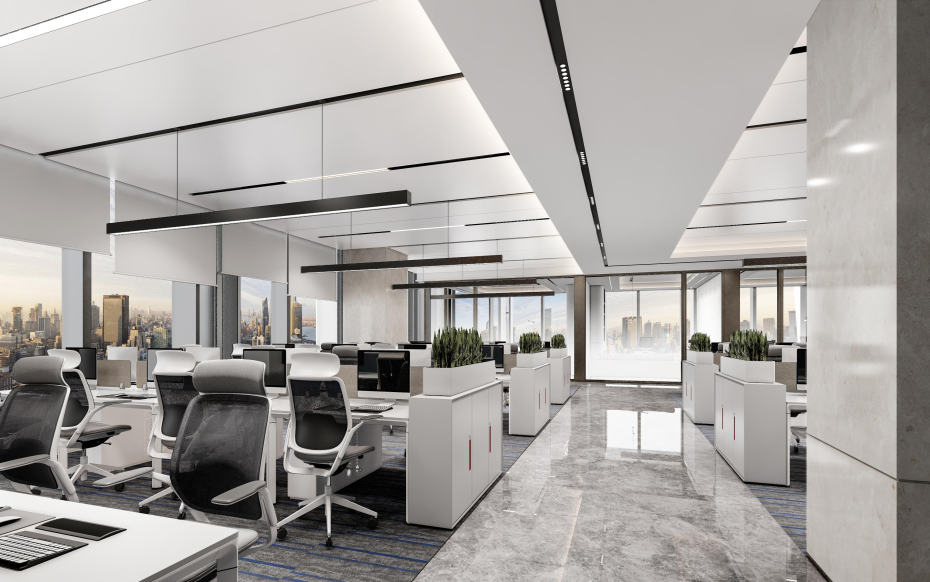 辦公區(qū)設計裝修