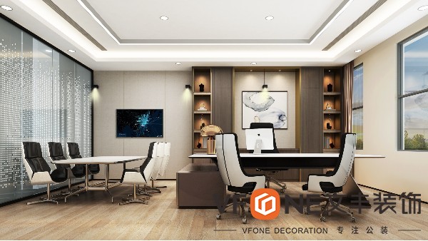 總經(jīng)理辦公室不知怎么裝修？教你一招，驚艷你的老板