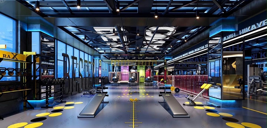 深圳健身房裝修設(shè)計(jì)公司-文豐裝飾
