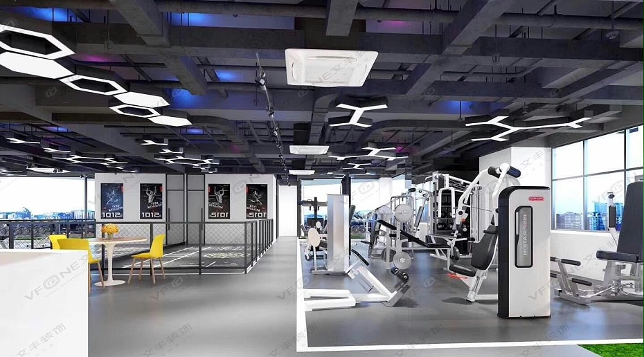 深圳健身房裝修設計公司-文豐裝飾