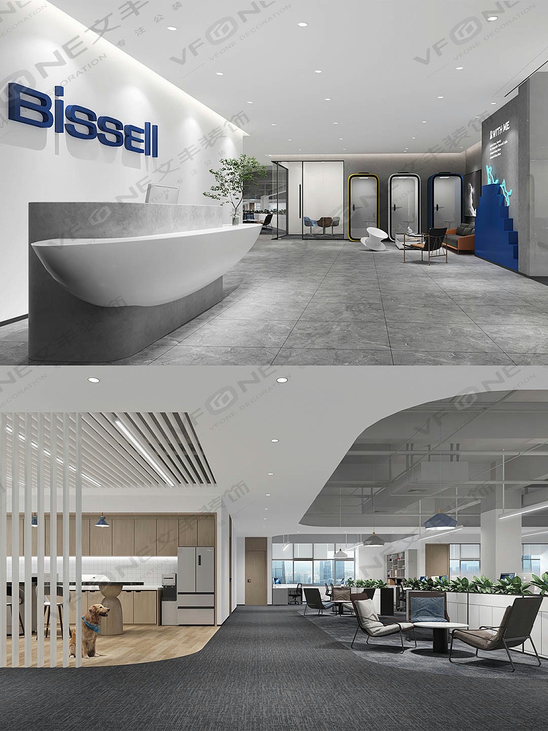 辦公室設(shè)計效果圖 - 文豐裝飾 - 深圳裝修公司