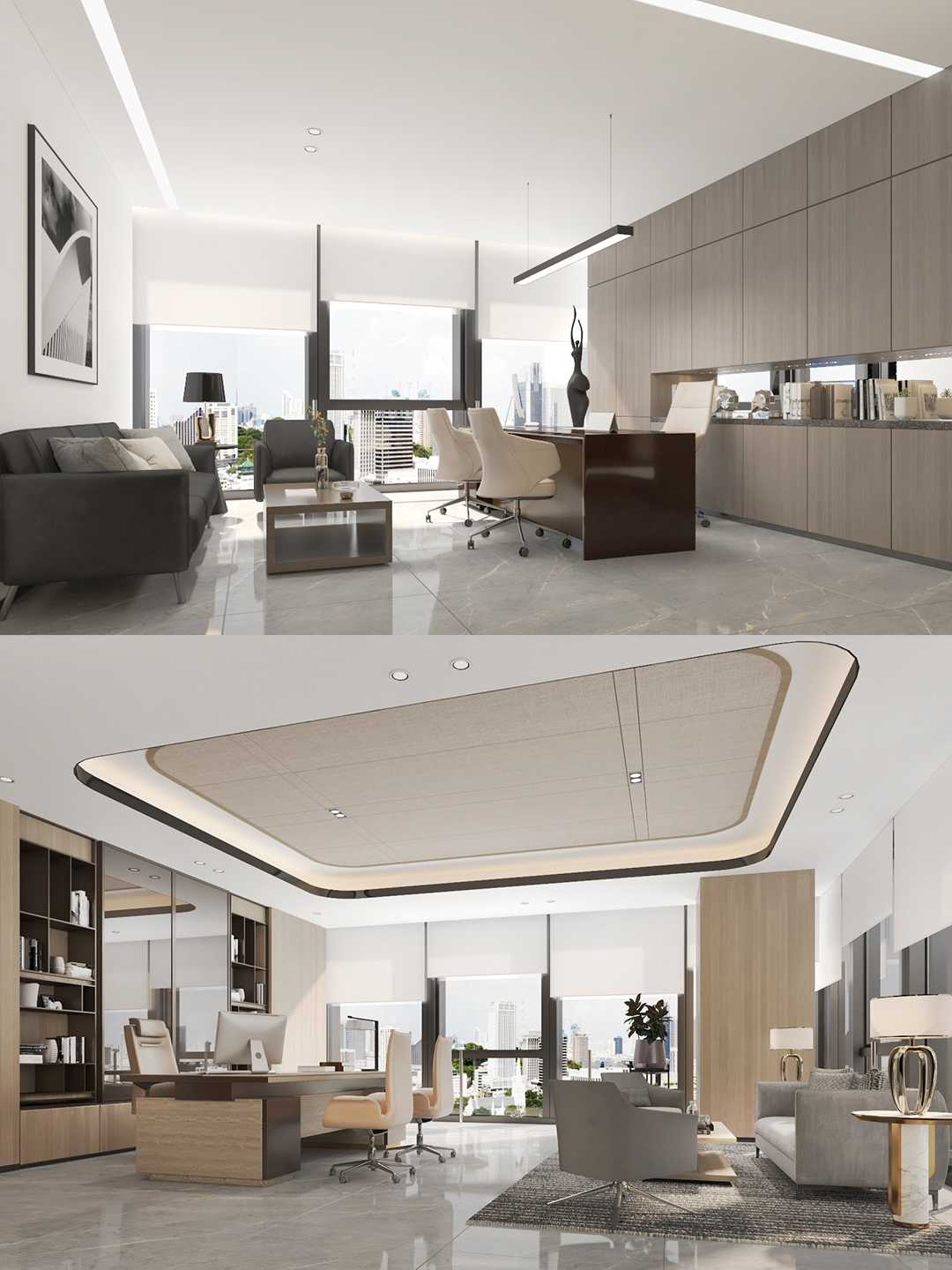 深圳創(chuàng)意辦公室設(shè)計裝修_辦公室裝修設(shè)計如何兼顧時尚和實用？