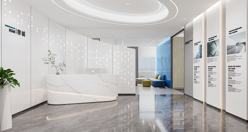 容誠前廳效果圖-文豐裝飾