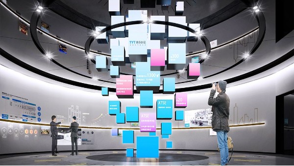 企業(yè)展廳裝修設(shè)計怎樣布置更具品牌前沿性？