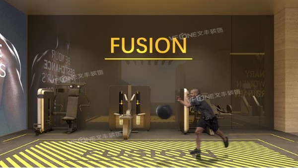 健身房裝修設(shè)計效果圖