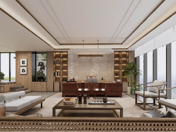 辦公室設計案例-文豐裝飾