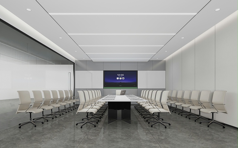 會(huì)議室設(shè)計(jì)效果圖-文豐裝飾