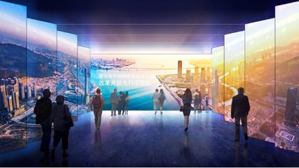 為什么黨建展廳有了多媒體設備會更亮眼？