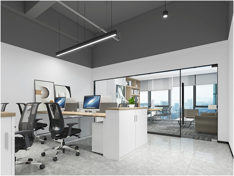 辦公室設計效果圖-文豐裝飾