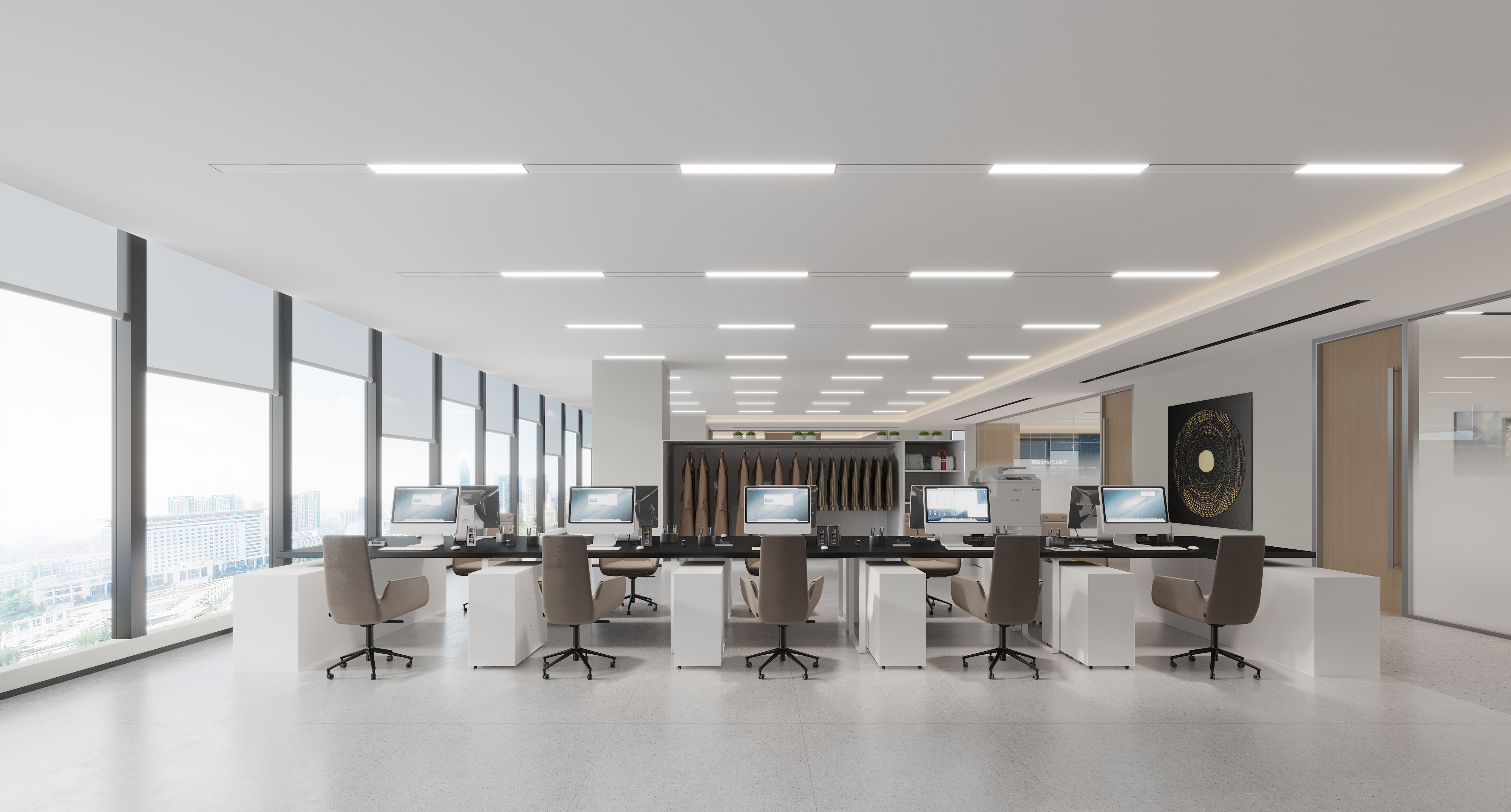 辦公室的設(shè)計(jì)和裝修色彩應(yīng)如何搭配_高效的辦公空間應(yīng)怎么設(shè)計(jì)？