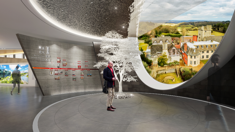 圳北站商業(yè)區(qū)展廳設(shè)計-文豐裝飾