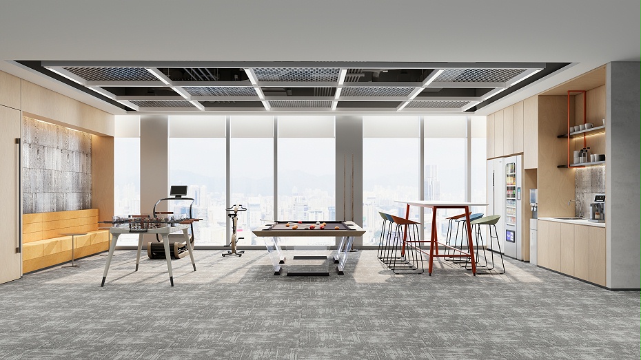 休閑區(qū)裝修設(shè)計-深圳文豐裝飾