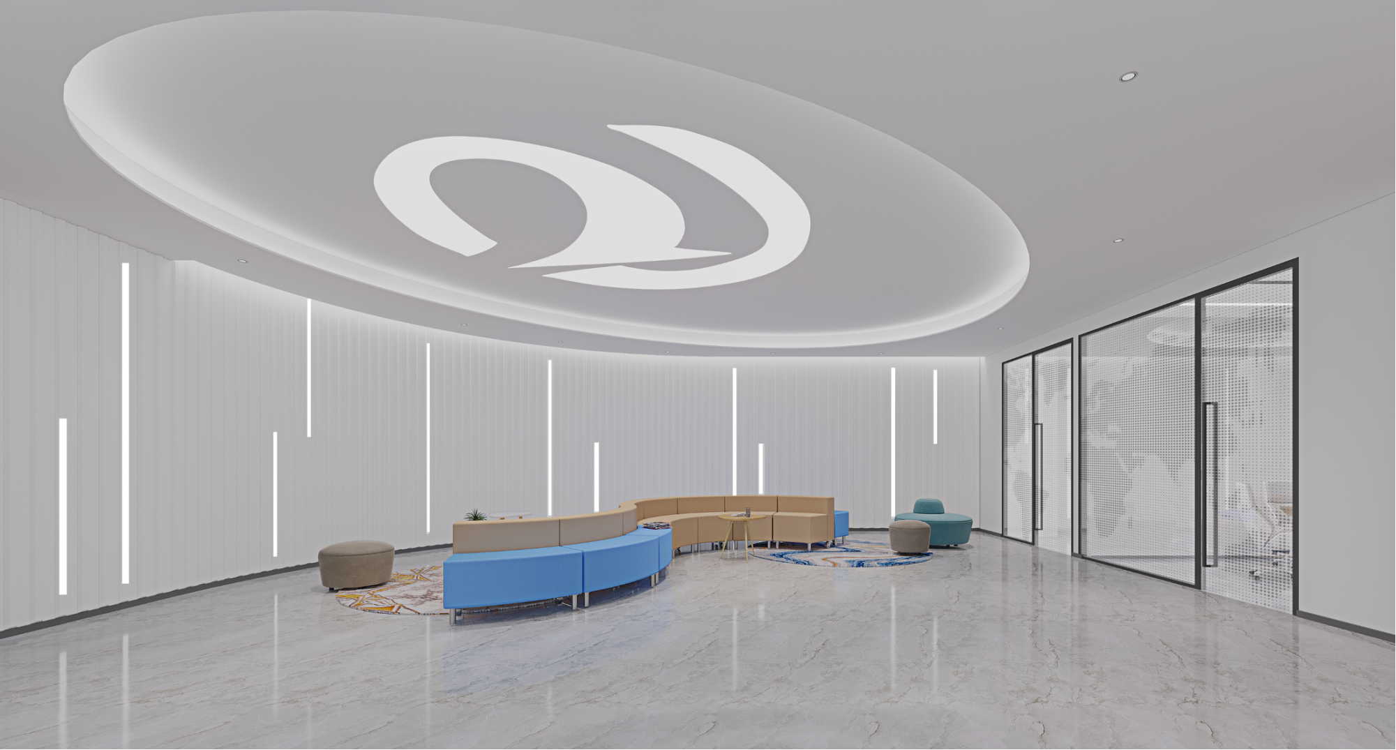 深圳裝修公司哪家好-辦公室吊頂設(shè)計，過道，隔斷做法介紹