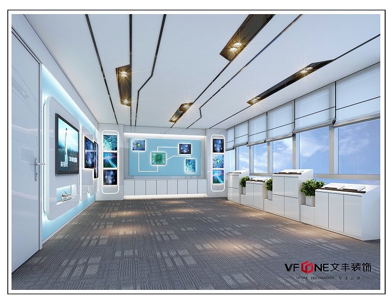 數(shù)字展廳裝修公司-文豐裝飾