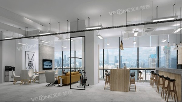 深圳寫?字樓裝飾裝修公司告訴你如何將辦公室修復成空間感
