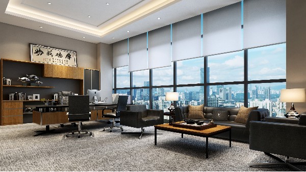 崗廈辦公室裝修公司 _ 辦公室裝修設(shè)計效果圖 _ 公裝裝修