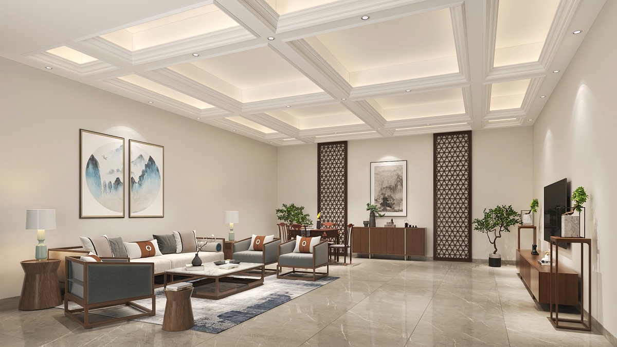 中式辦公室設(shè)計(jì)