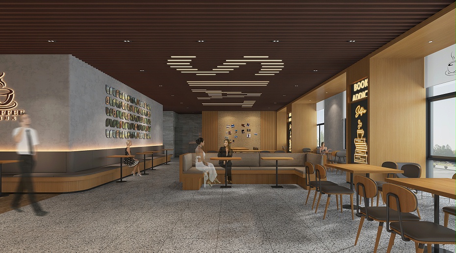 深圳咖啡廳裝修設(shè)計(jì)-文豐裝飾