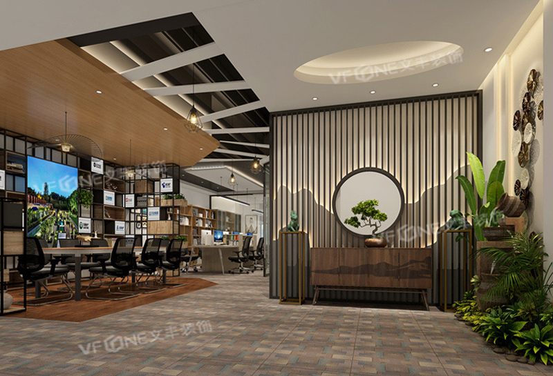 辦公室中式裝修風(fēng)格