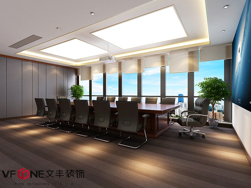 文豐裝飾辦公室裝修效果圖