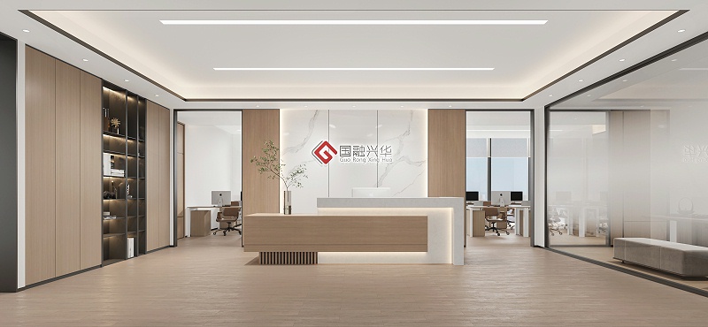 辦公室前廳設(shè)計(jì)-文豐裝飾