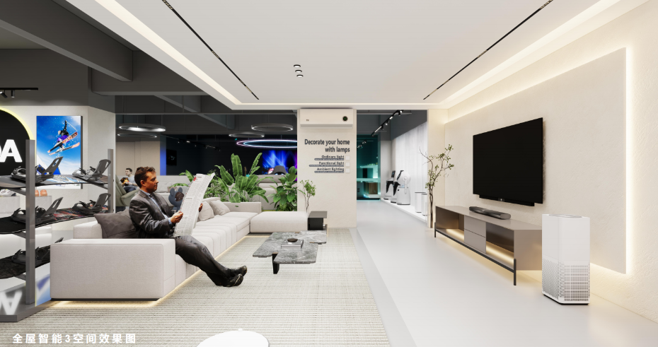 展廳裝修設(shè)計效果圖-文豐裝飾公司