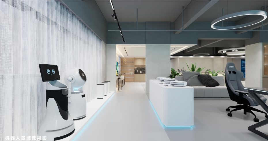 展廳裝修設(shè)計效果圖-文豐裝飾公司