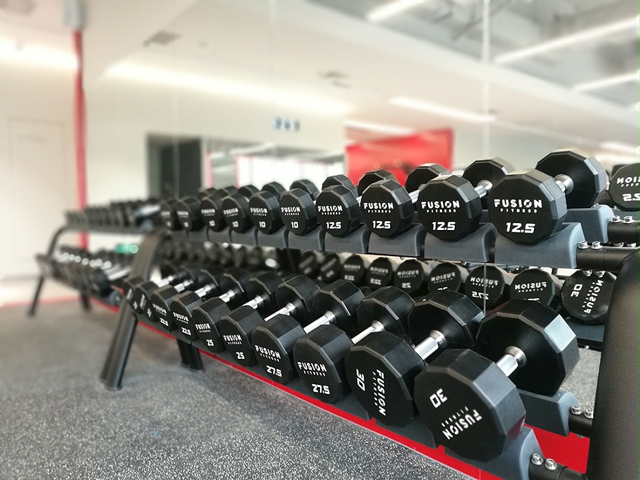 健身房裝修實(shí)景圖