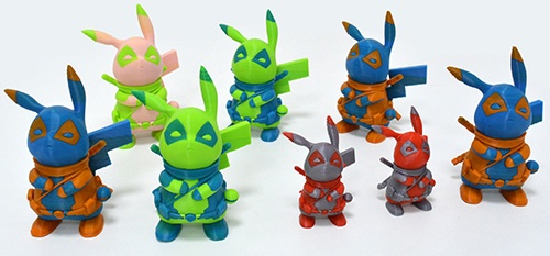 用PLA3d打印機(jī)材料皮卡丘